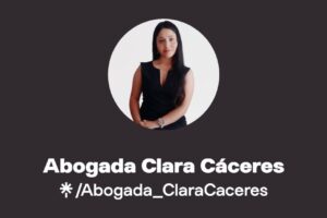 Abogada Clara Cáceres