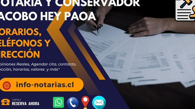 notaria y conservador de isla de pascua